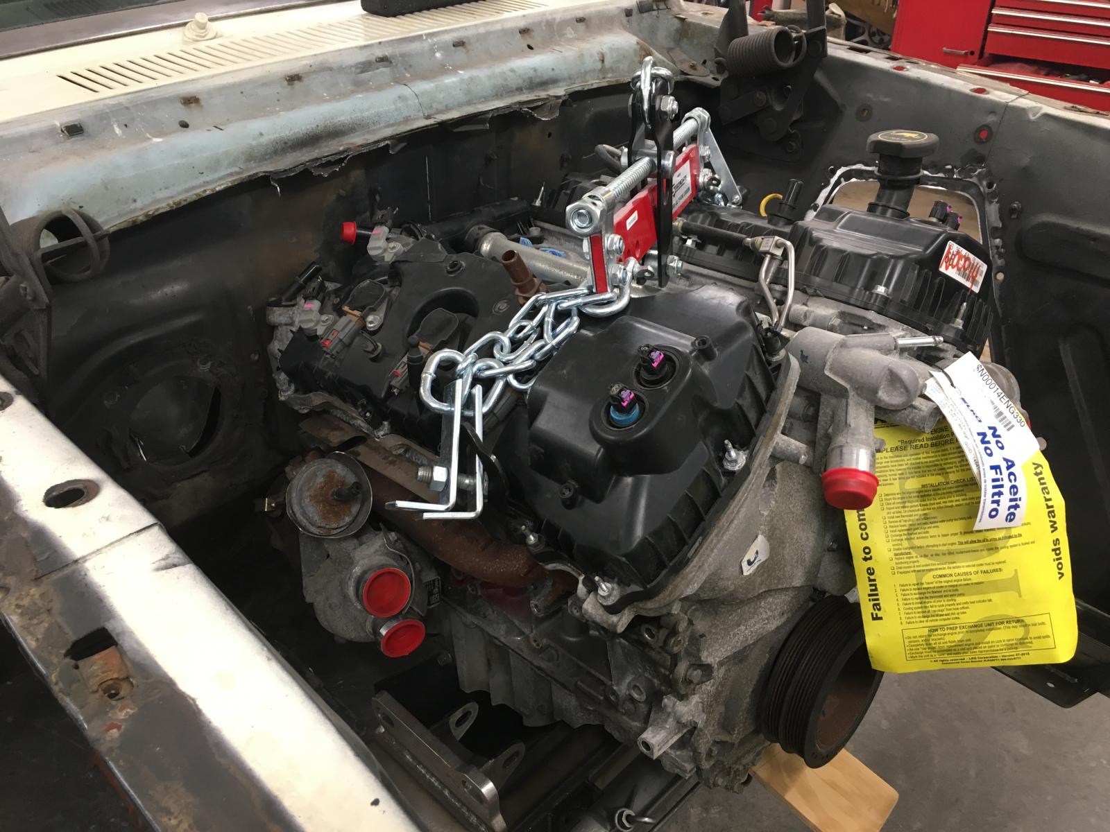 Name:  Engine set in place 2.jpg
Views: 4014
Size:  230.7 KB