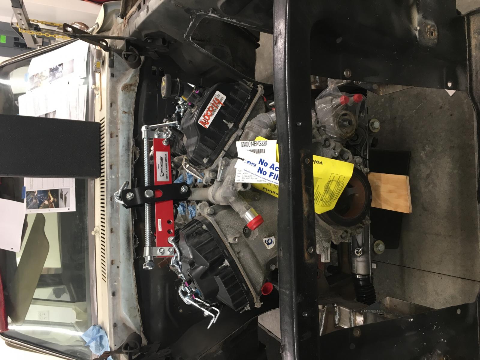 Name:  Engine set in place 3.jpg
Views: 3929
Size:  212.5 KB