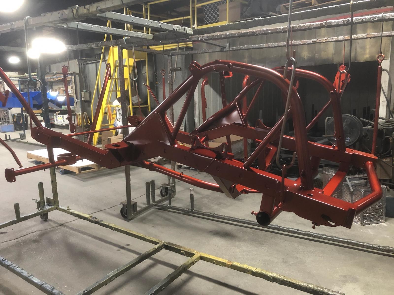 Name:  Chassis at Powder Coat.jpg
Views: 448
Size:  240.1 KB