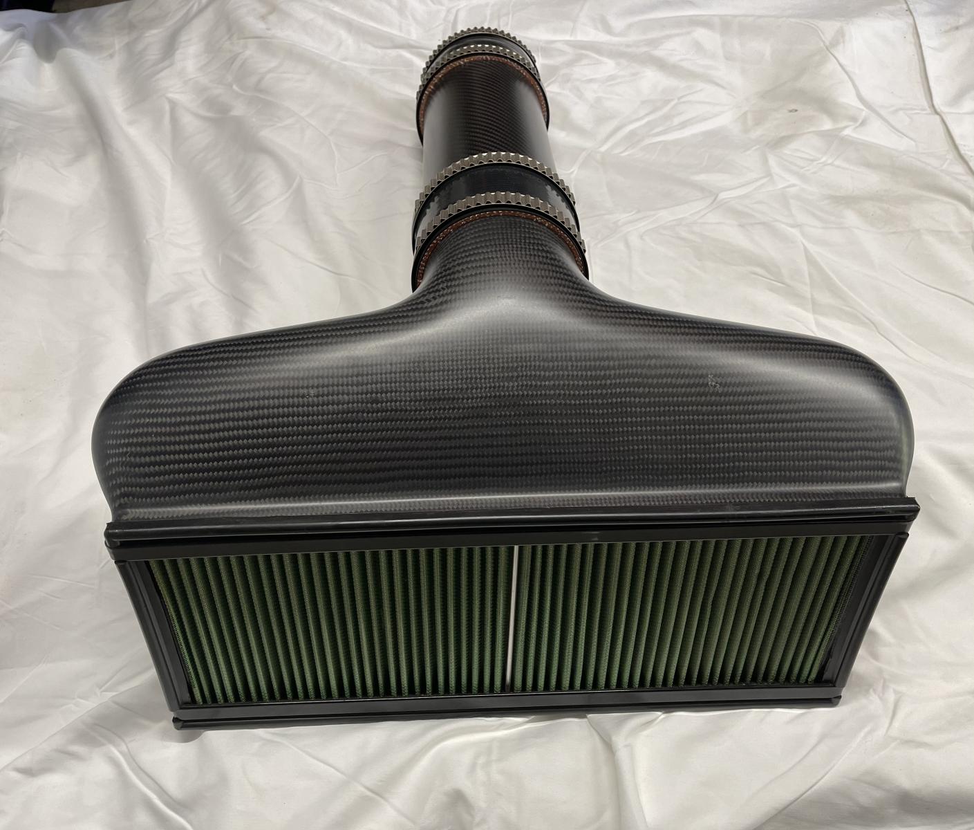 FS: CARBON FIBER X-AIR Over the radiator cold air intake