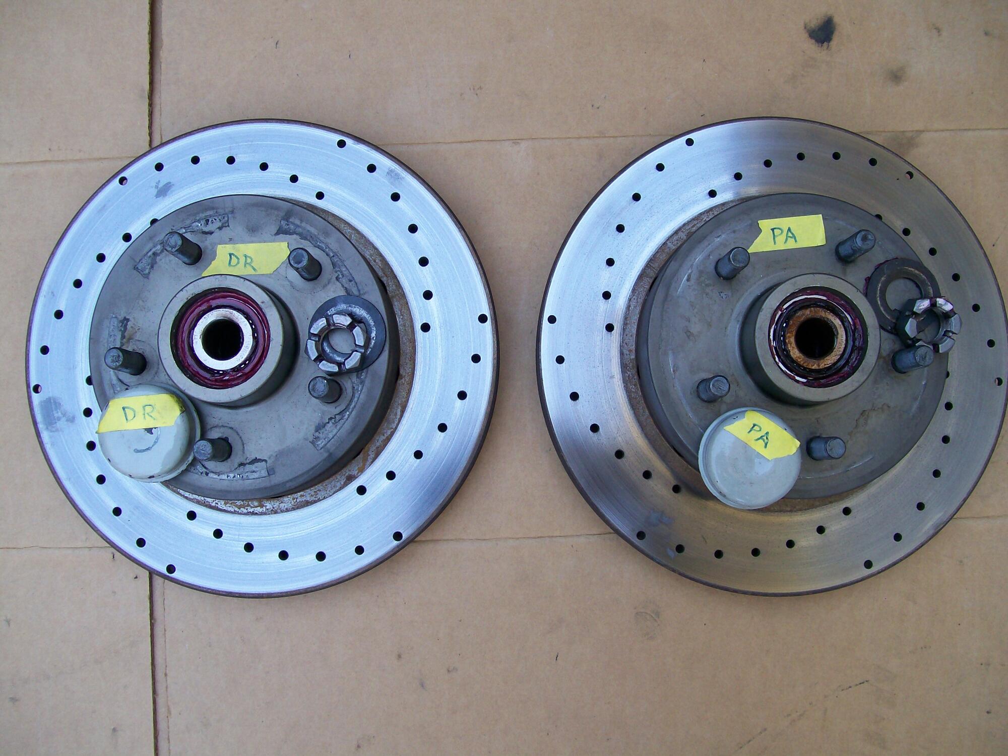 FS: Nice used VB&P Front Sport Rotors kit ...
