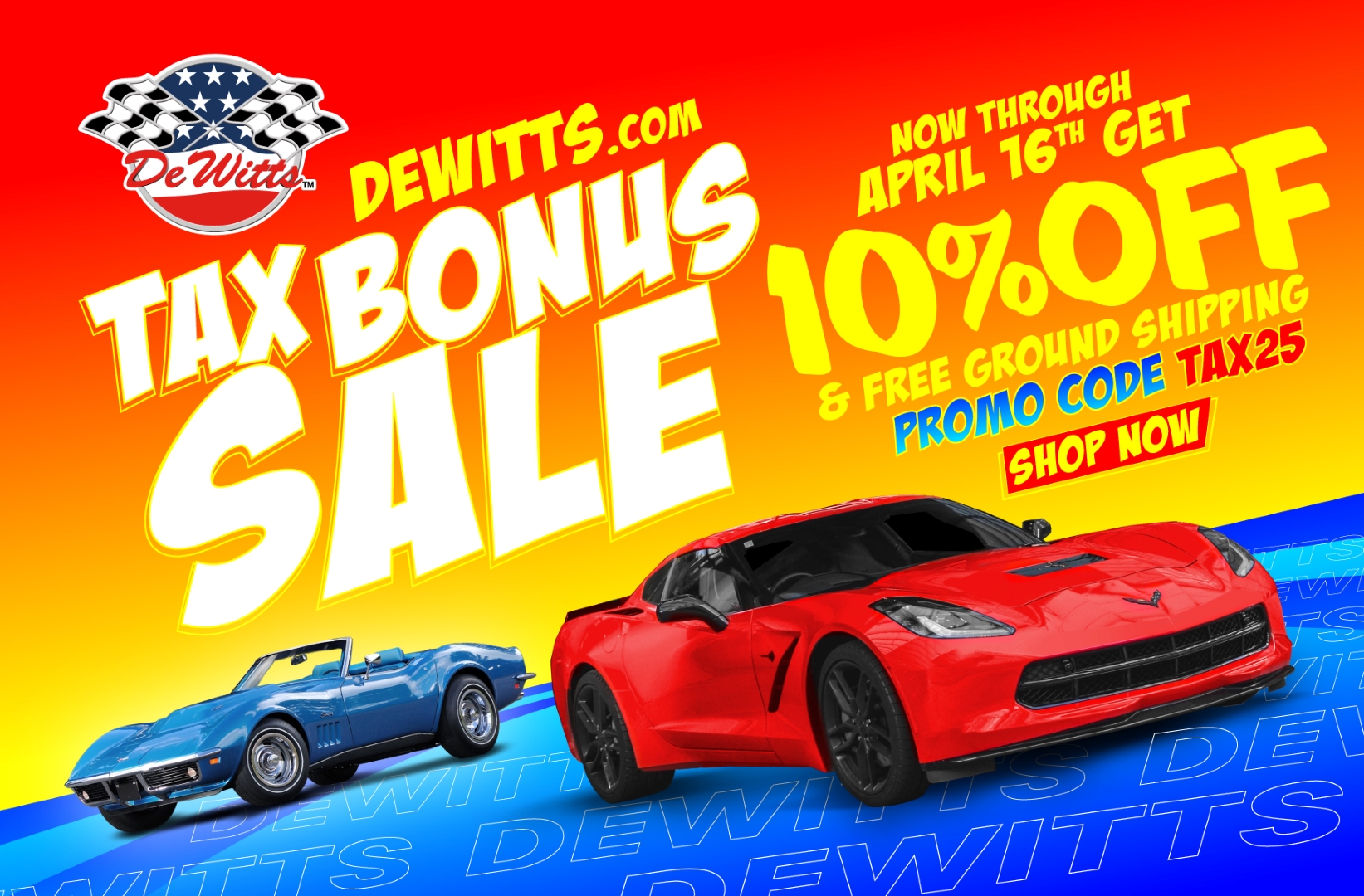 Name:  DeWitts April 2025 Tax Bonus Sale Resized.jpg
Views: 629
Size:  991.9 KB