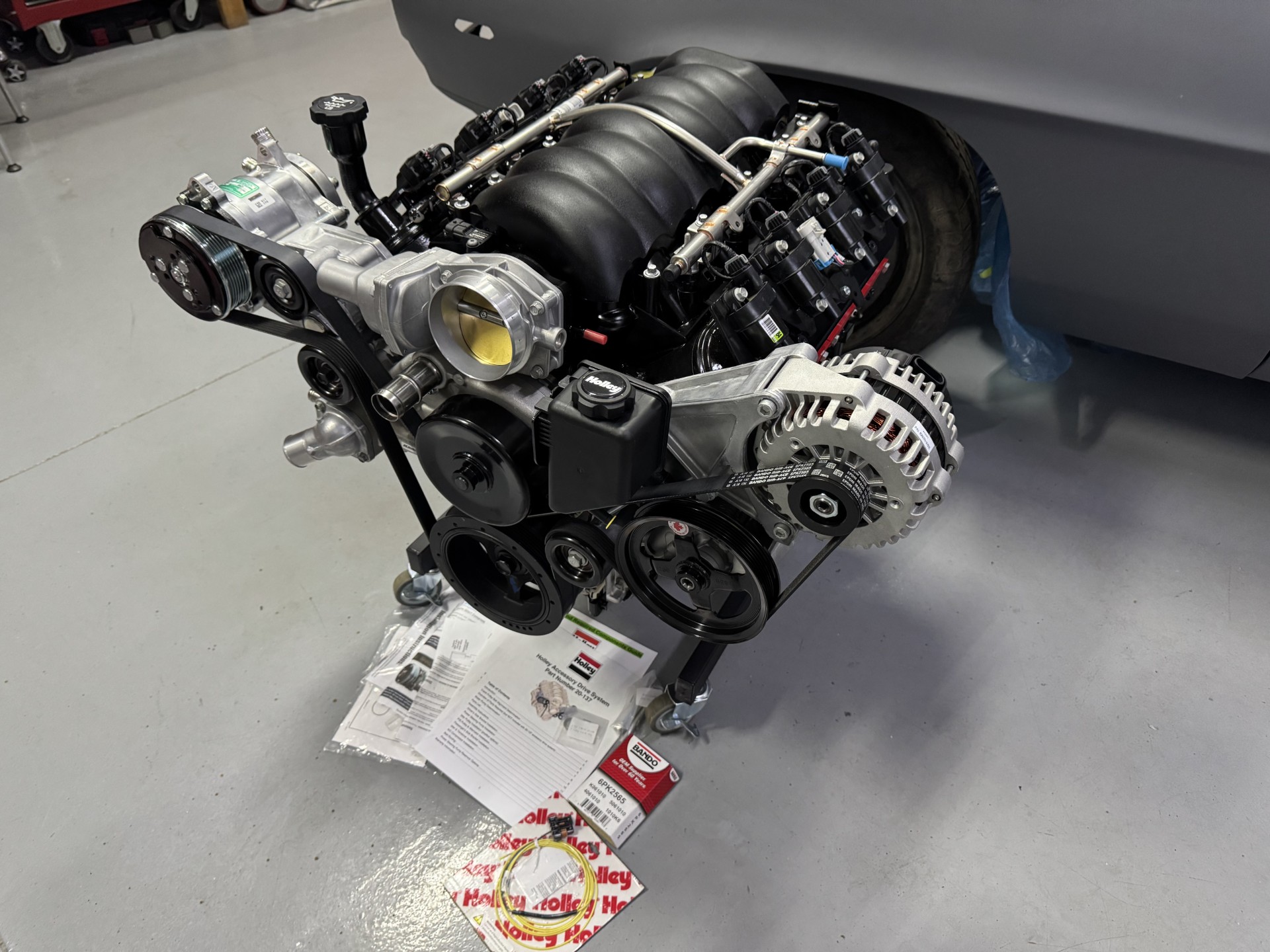 New crate Chevy Gen IV 6.0L L96 w/ LS3 upgrades, Holley Drive