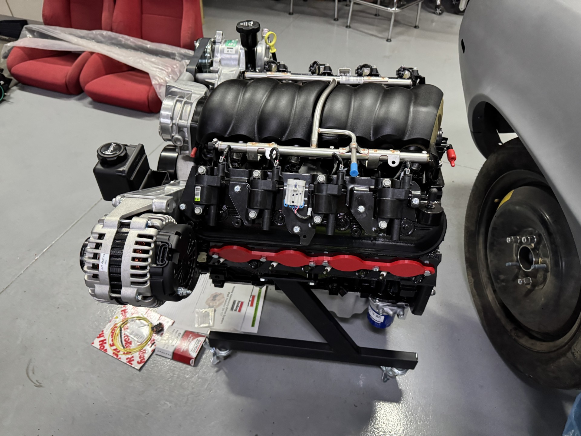 New crate Chevy Gen IV 6.0L L96 w/ LS3 upgrades, Holley Drive