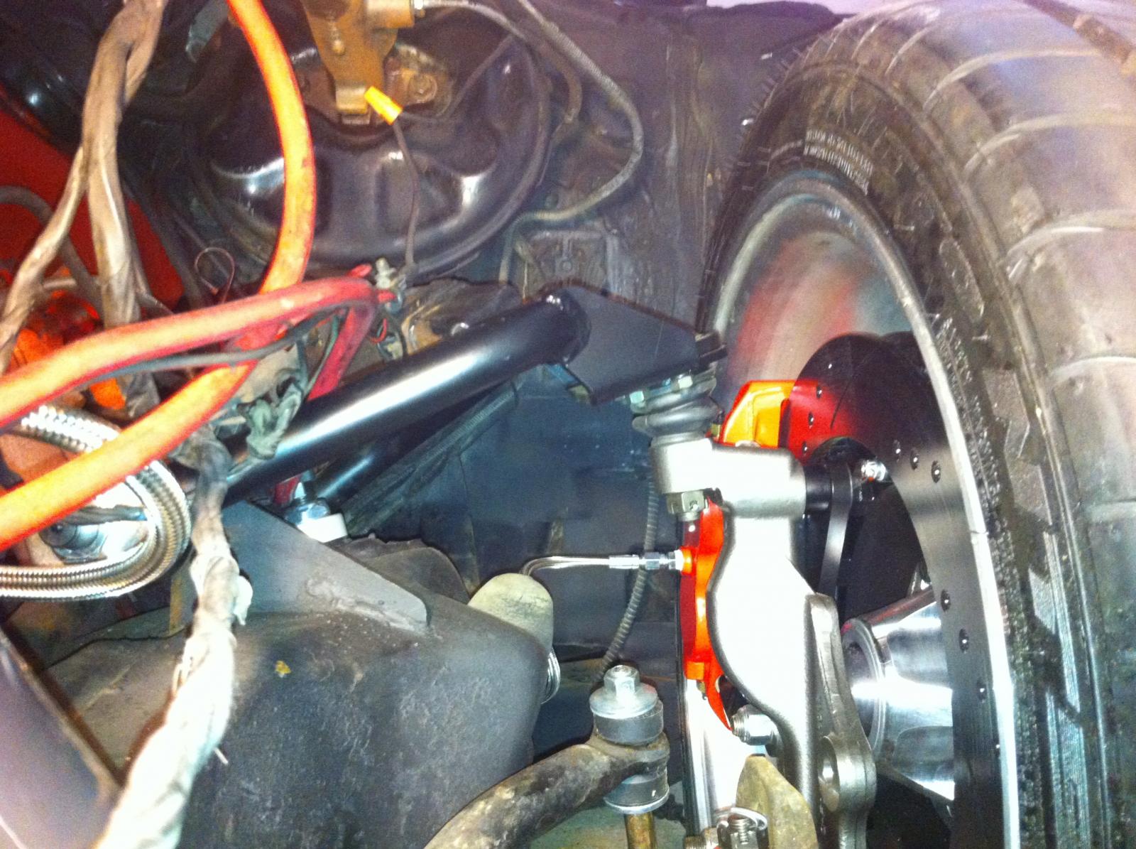 Ridetech Front suspension question