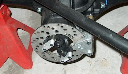 Pinion mounted 9 ford emergency brake #6