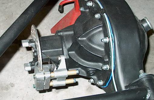 Pinion mounted 9 ford emergency brake #9