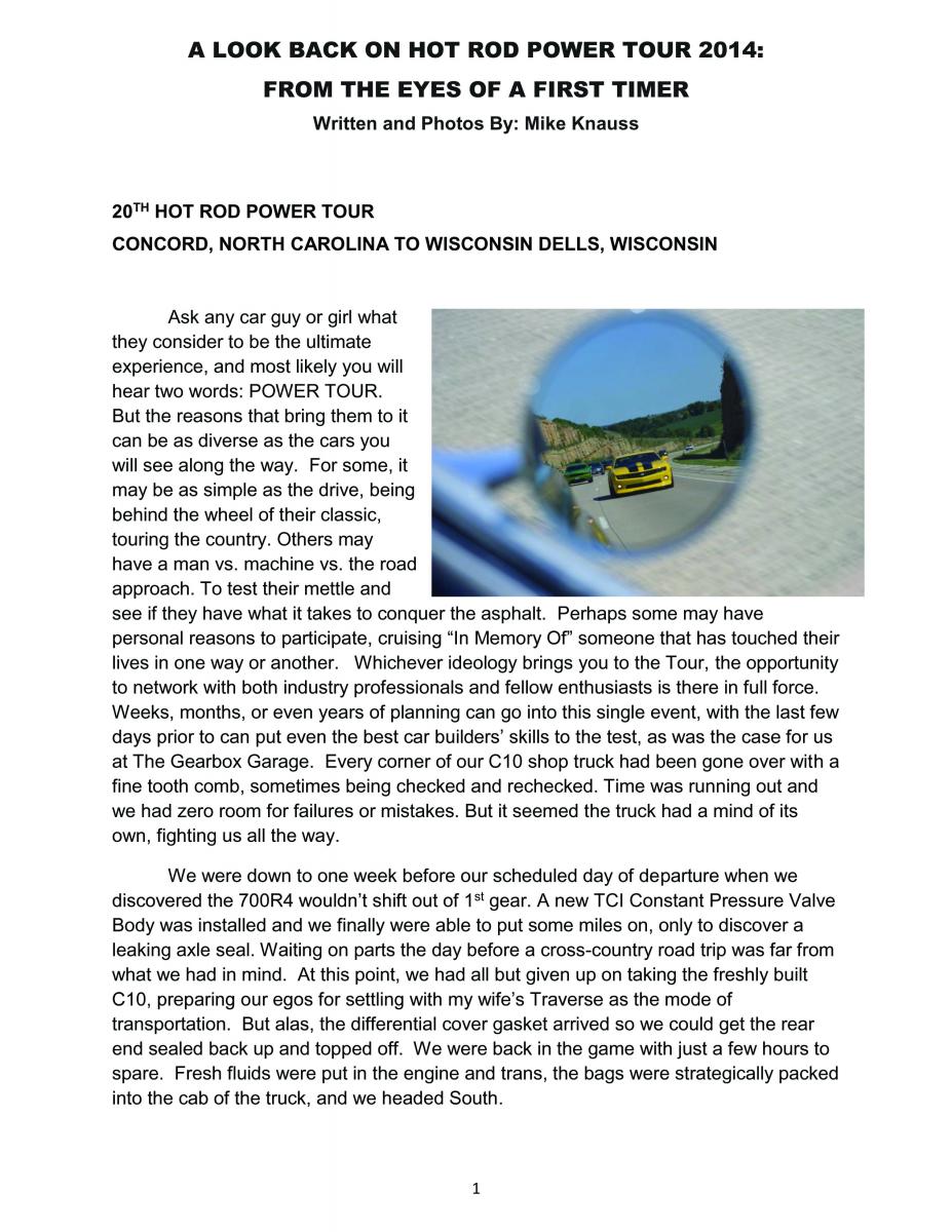 Name:  20th Hot Rod Power Tour 2014- Mike Knauss Recap01 copy.jpg
Views: 1142
Size:  187.3 KB